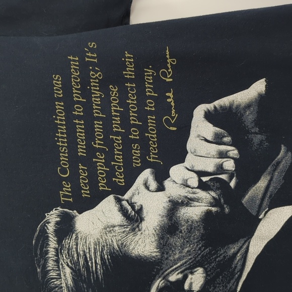 Ronald Reagan Constitution T-shirt, unisex - Picture 2 of 5